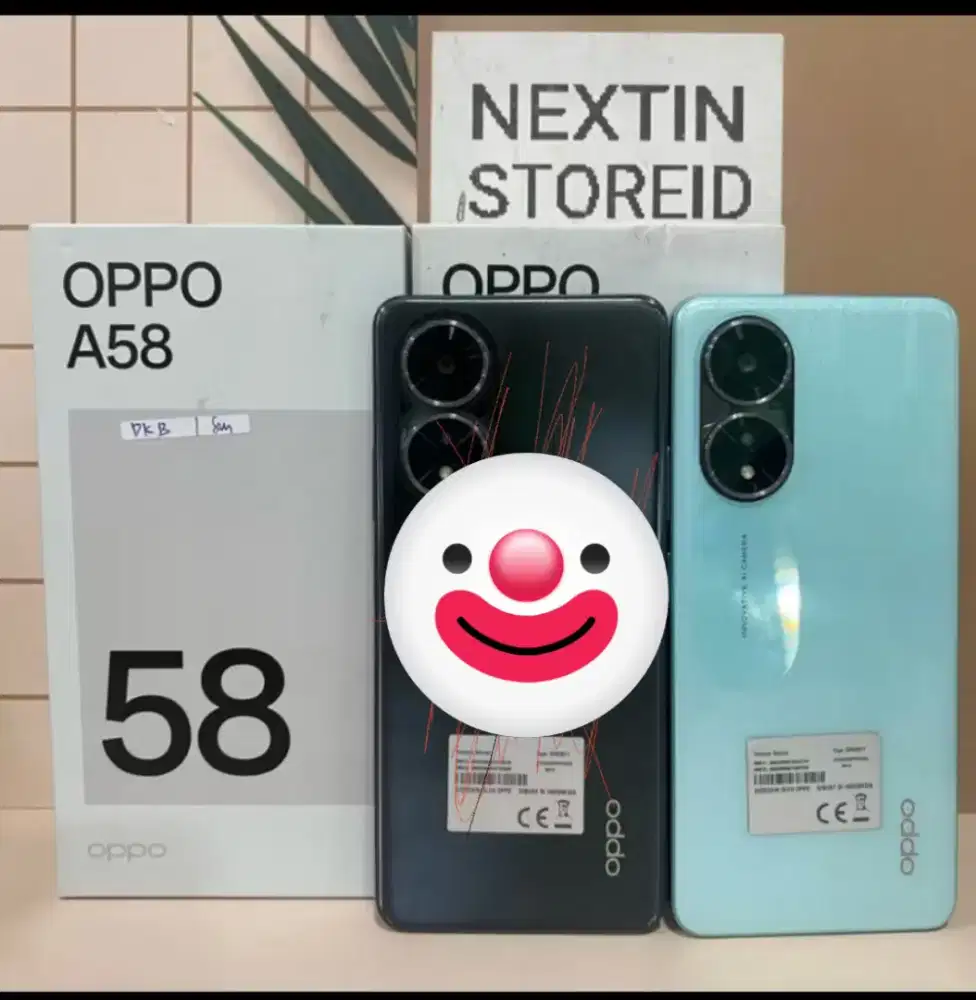 Jual HP Oppo a58