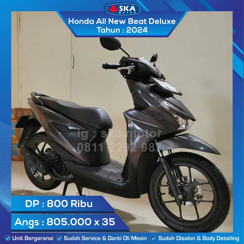 Honda All New Beat Deluxe Tahun 2024