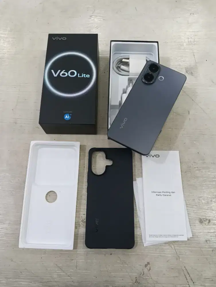 Vivo V60 lite 8/256 seken murah dan lengkap