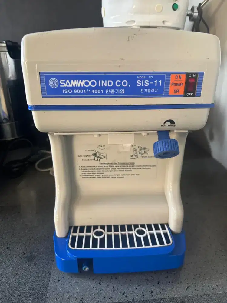 Samwoo SIS 11 Mesin es serut ice shaver