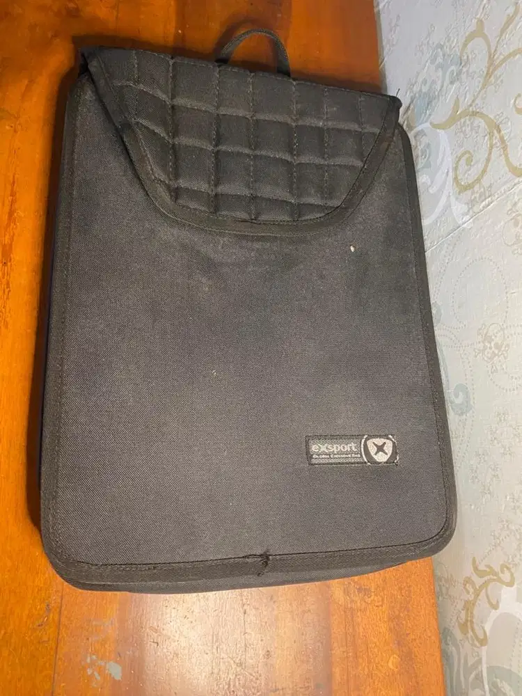 tas laptop export hitam