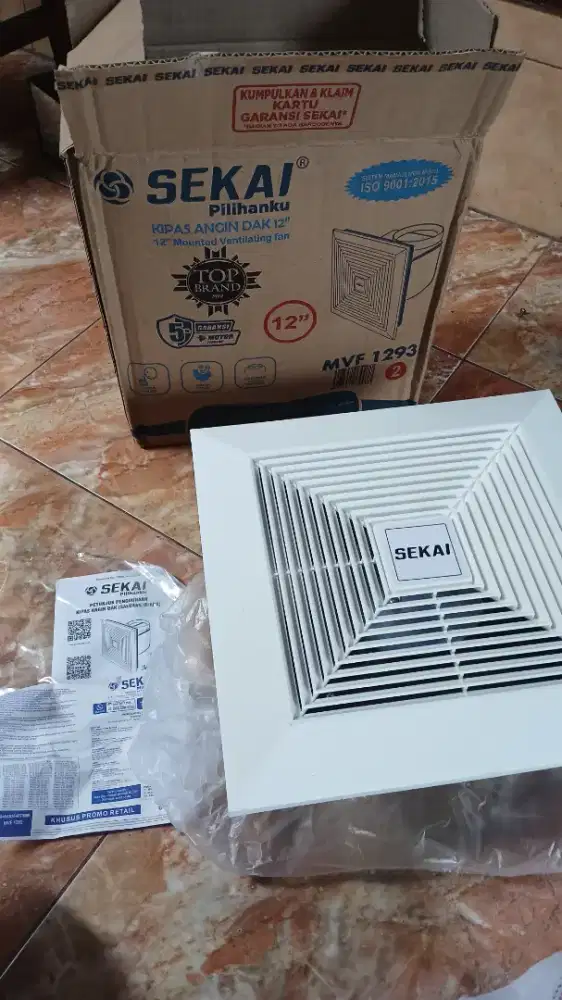 Kipas Hexos Sekai 1293 12 inch