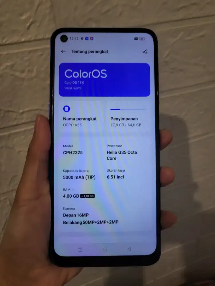 Oppo a55 4+1/64gb