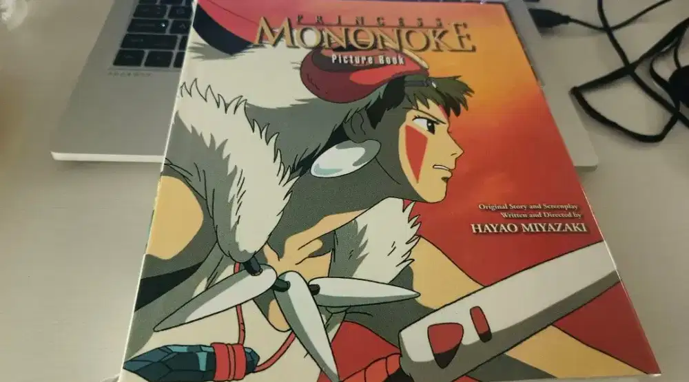 Princess Mononoke Book Story Ghibli Ori