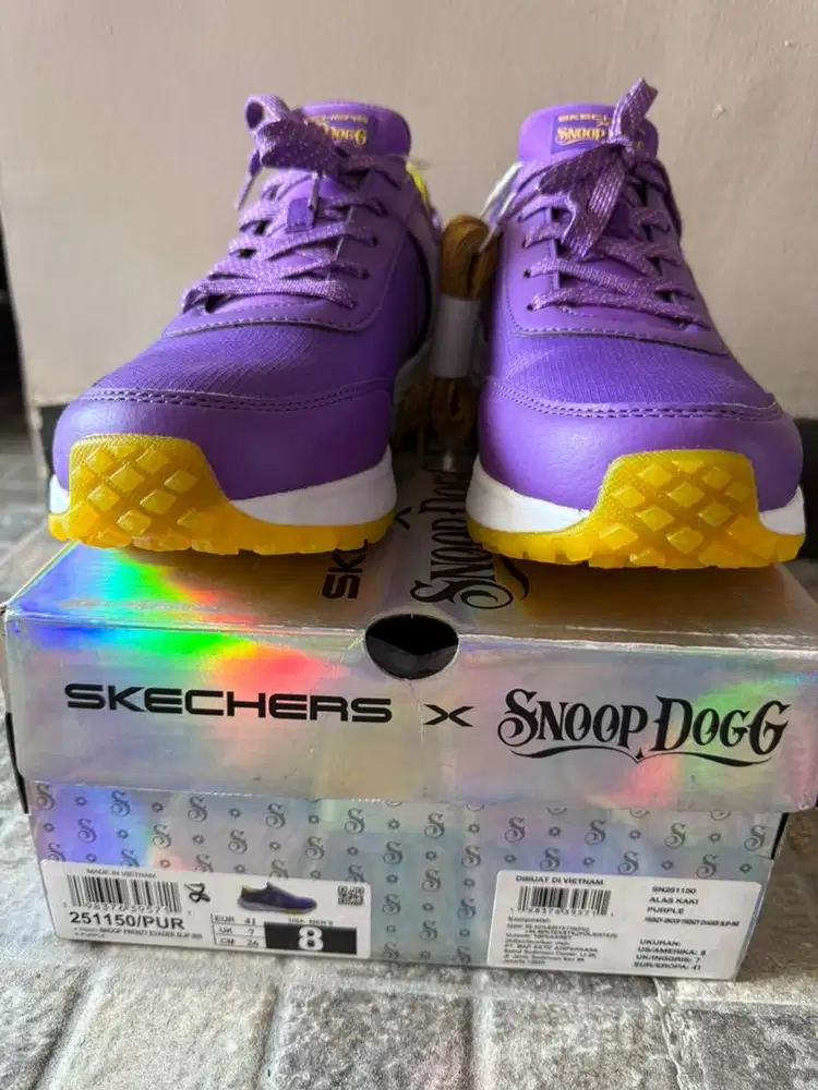 Sepatu Skehers x Snoop DooG Baru