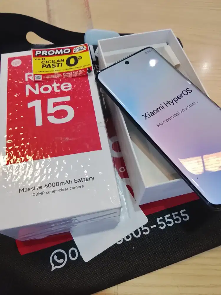 Redmi Note 15 8/128 diskon 100ribu bisa diantar gratis ongkir