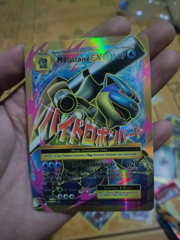 CARD POKEMON MBLASTOISE EX FULL ART