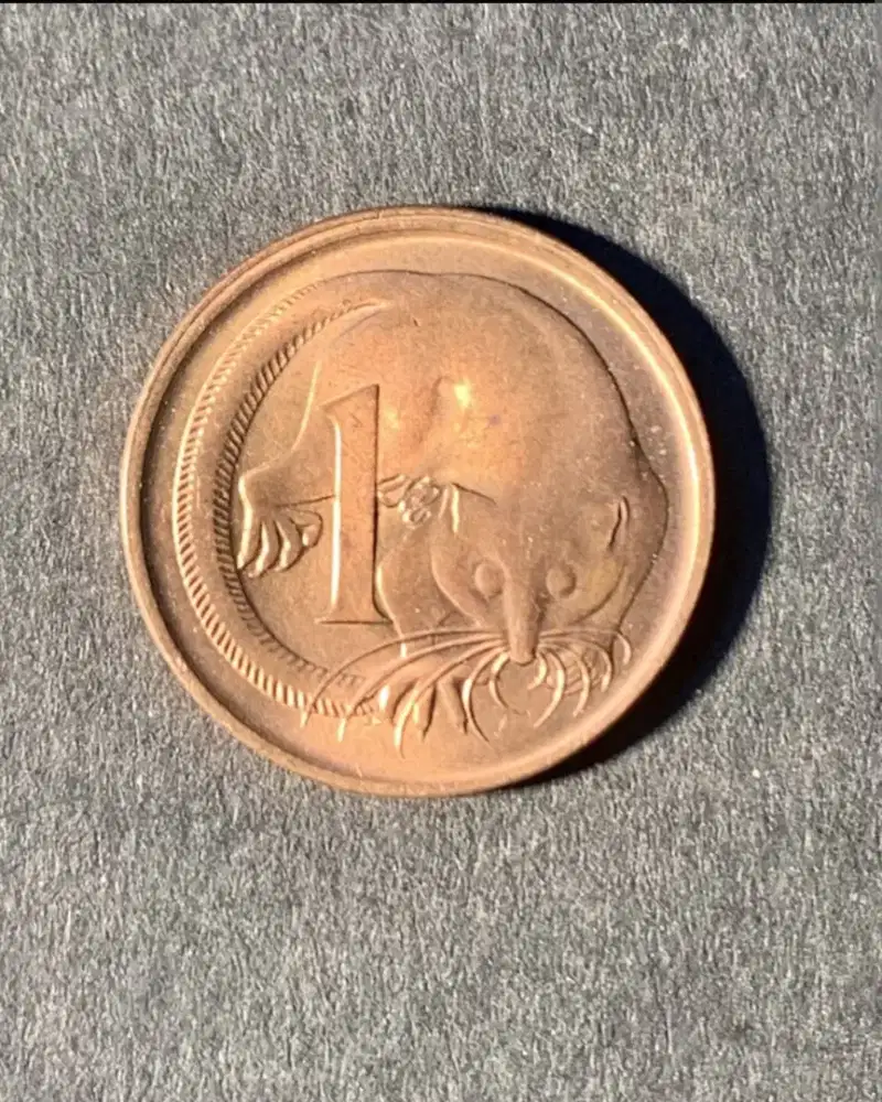 Uang kuno 1967 Australia 1 cent