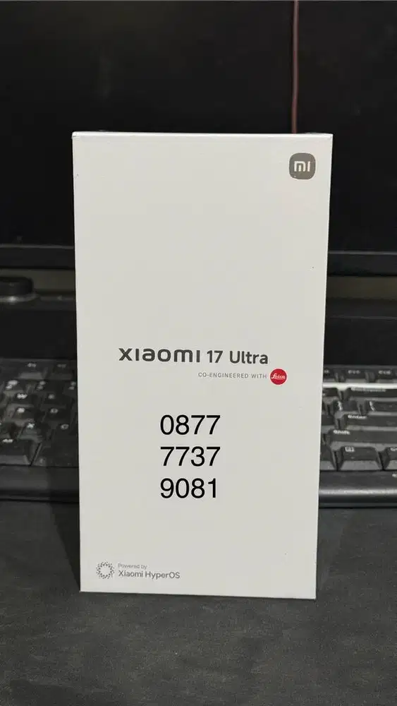 BNIB Xiaomi 17 Ultra 16/512 GB Hitam - Resmi Garansi Belum Aktif