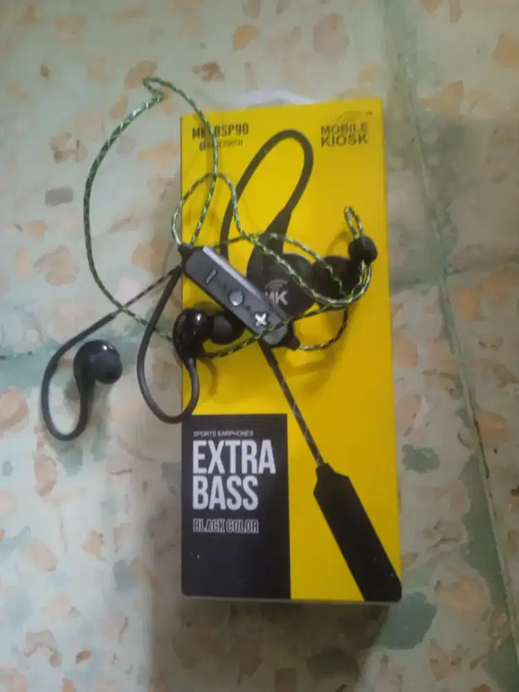 Headset bluetooth MKIOSK mk-bsp90. Barang baru harga second