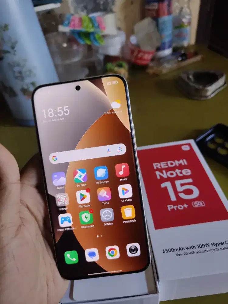 xiomi note 15 pro plus 512gb brown fulset