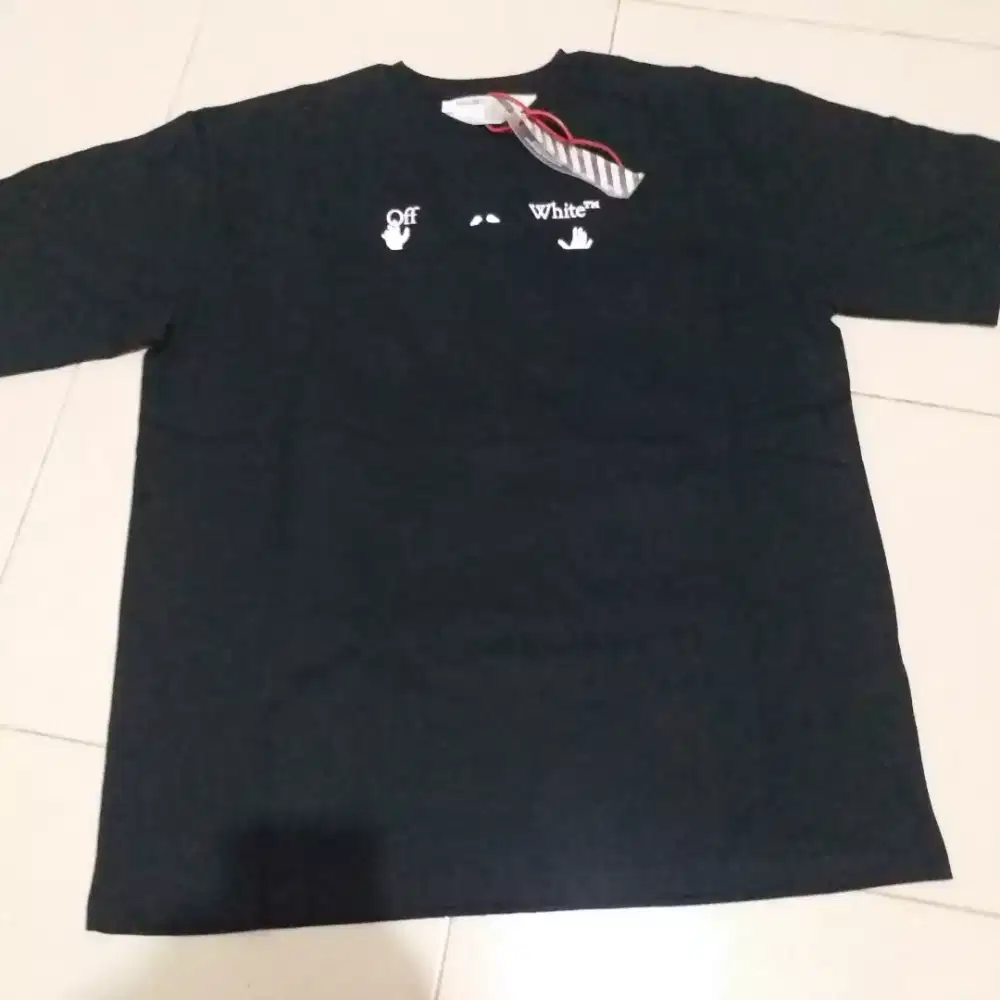 Kaos Off White Original Size XXL (LD 120) Baru Fulltag