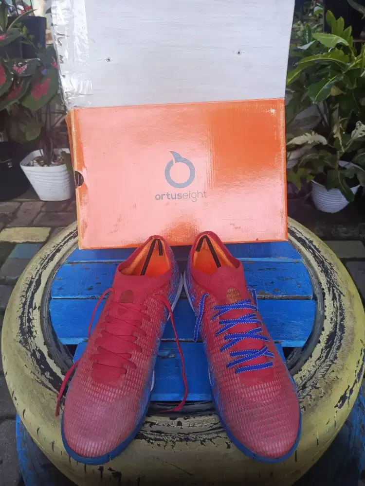 SEPATU FUTSAL CATALYST LIBERTE V3 IN 11020570 ORTRD CYAN BNOB NO MINUS