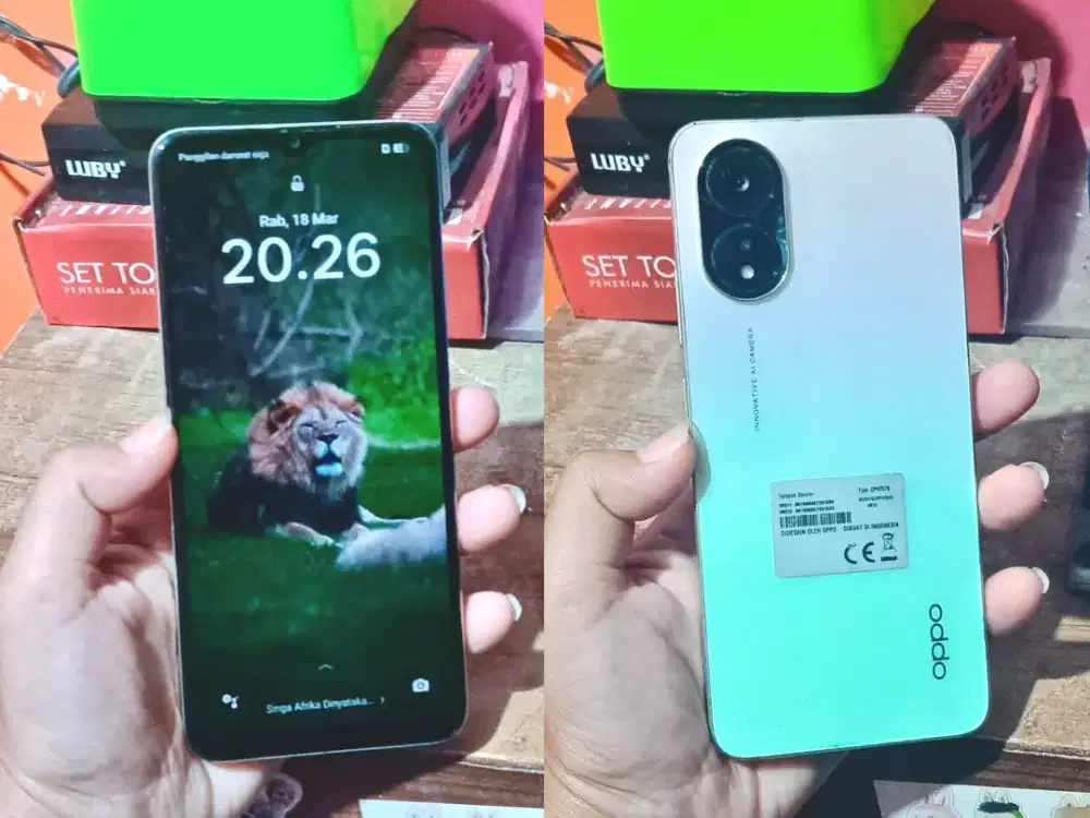 Oppo a38 ram 6+6/128 Nomines Mulus