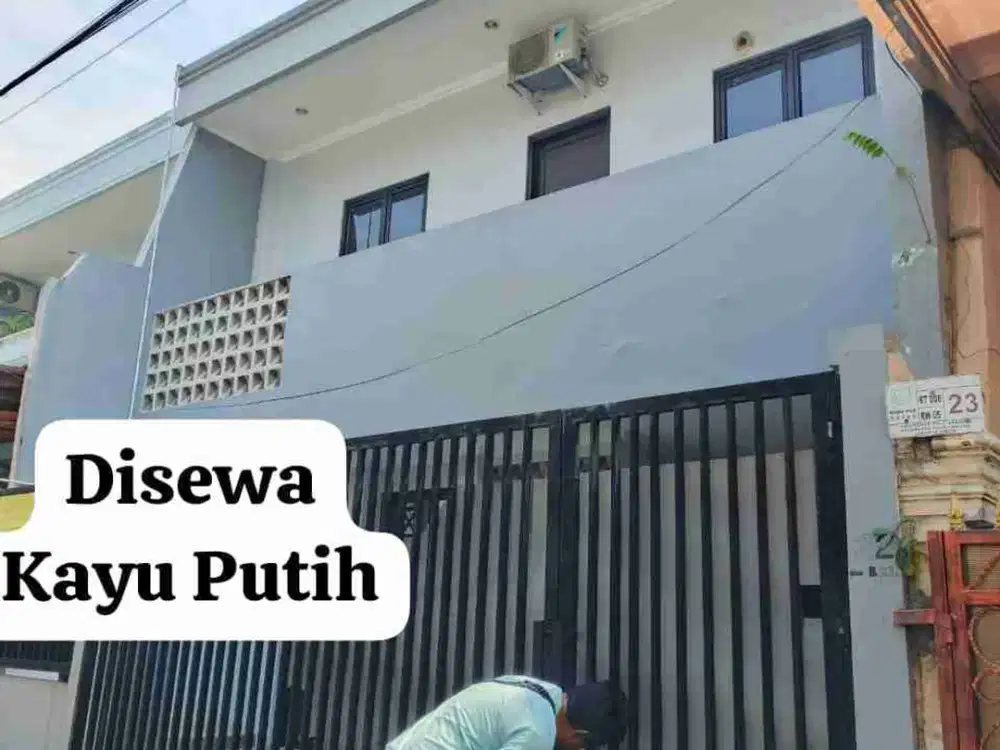Disewakan Rumah Strategis Siap Huni di Kayu Putih Jakarta Timur