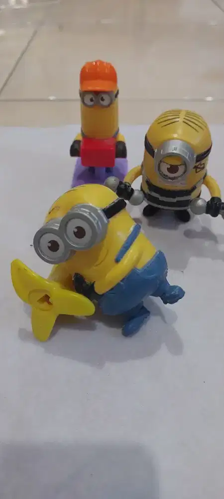 Mainan minion ex mcd