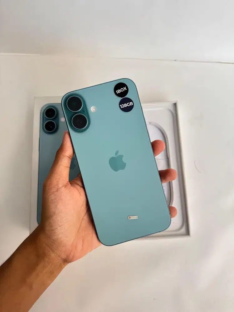 IPHONE 16 PLUS 128GB IBOX FULLSET GARANSI RESMI BISA TUKAR TAMBAH
