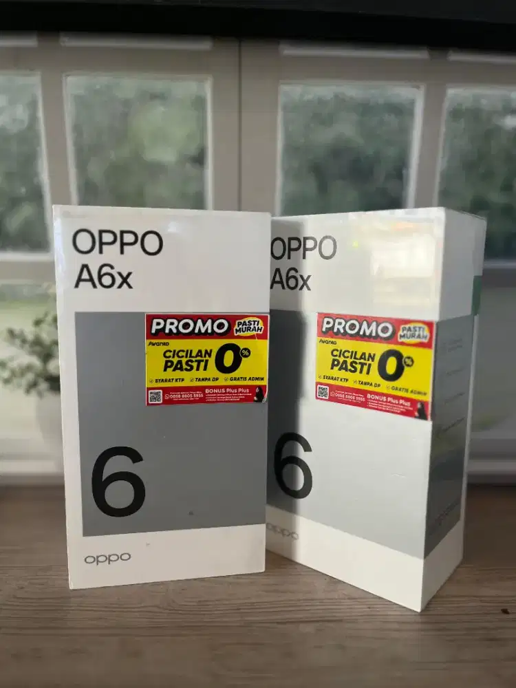 OPPO A6X RAM 12/128 FREE OPPO CARE