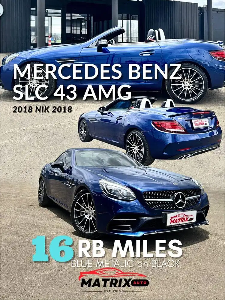 Mercedes benz slc43 2018 !SLC43!MERCY SLC43! Cabriolet! SLC43 2018!