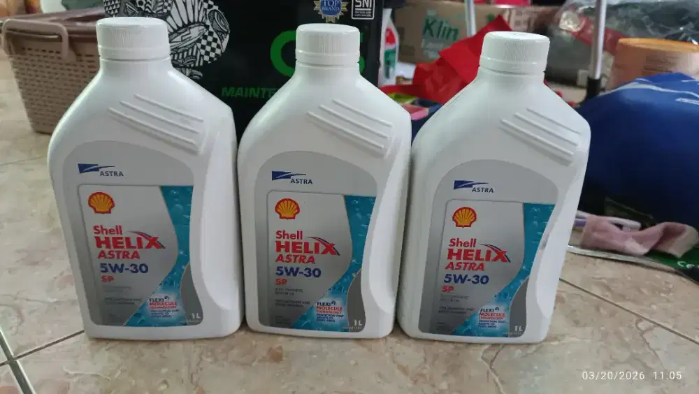 Oli SHell Helix Astra 5W-30