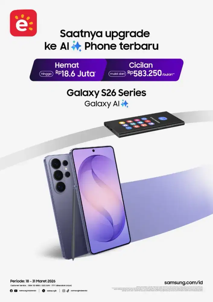 PROMO LAUNCH OVER NEW GALAXY S26SERIES