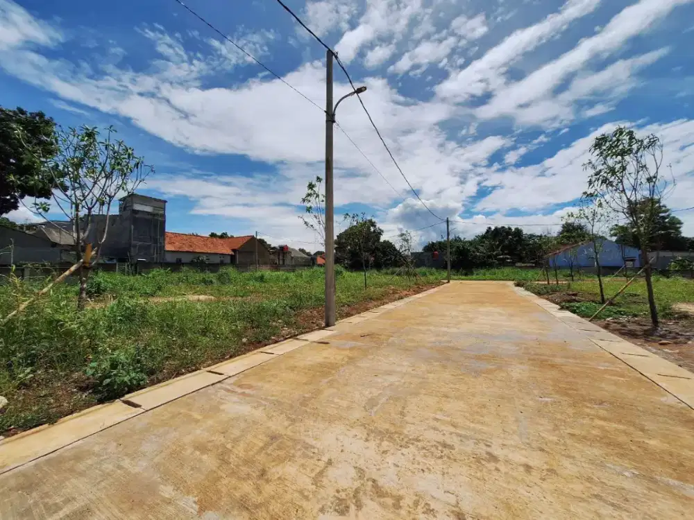Tanah Kavling Murah Siap Bangun Dalam Cluster Di Ciater BSD - Serpong