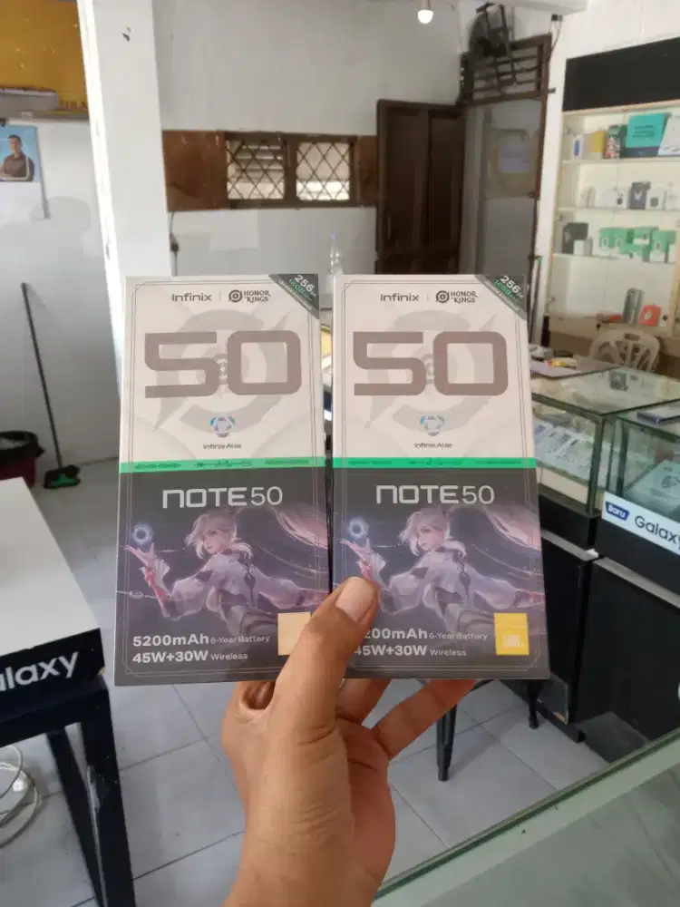 ( Fast respon WA ) Infinix Note 50 8+8/256 Garansi resmi 1thn