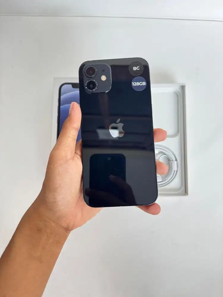 IPHONE 12 128GB BEACUKAI RESMI MINUS DENT