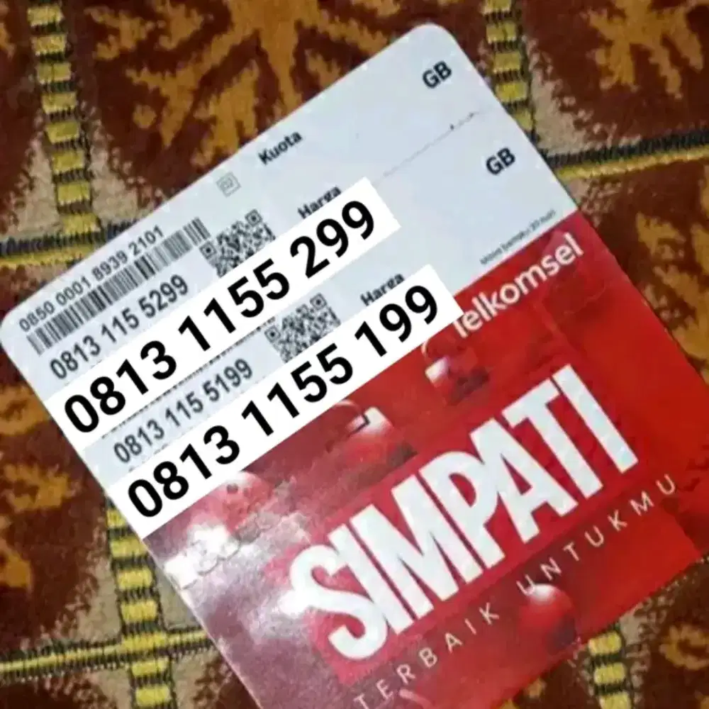 Nomor Cantik Telkomsel 11 Digit 99