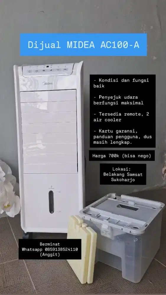 Dijual Midea AC100-A