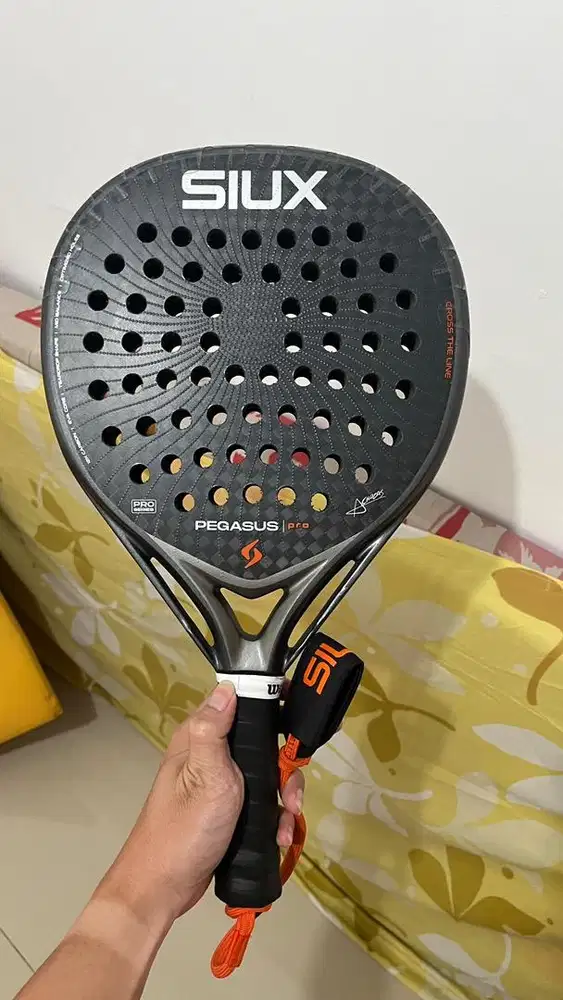 Raket Padel Siux Pegasus Pro 2026 Storm Grey (racket padel)