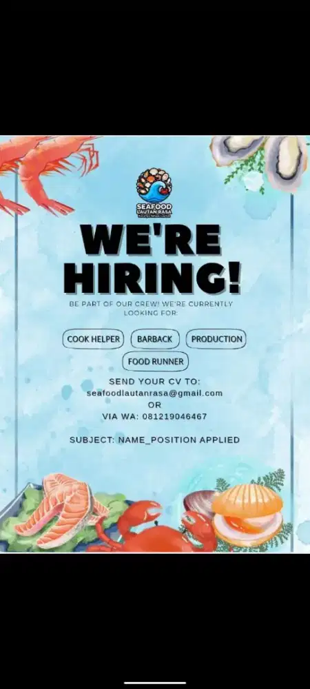 seafood lautan rasa
