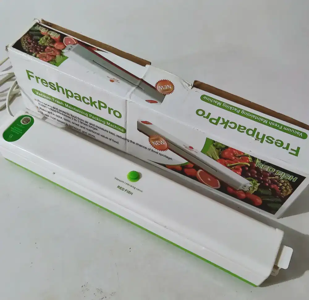 FreshpackPro Redfish – Mesin Seal Vacuum - Prelove, siap pakai, normal