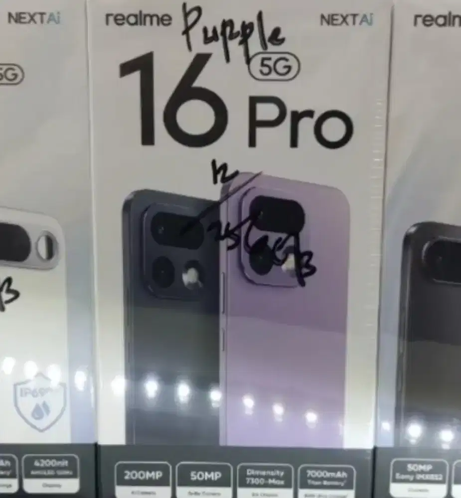 Realme 16 Pro 12GB+256GB BNIB Garansi Resmi Indonesia