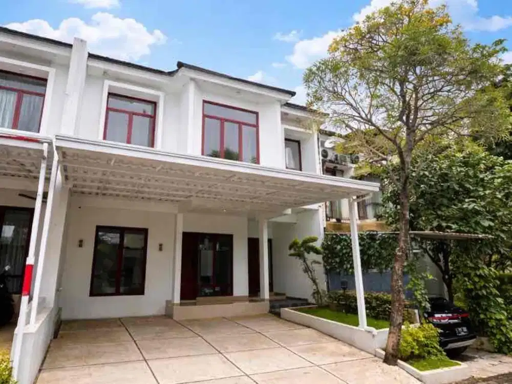 Rumah Asri 2 Lantai di Kawasan Cinere - Free Canopi , Pompa dan Toren 500 lt
