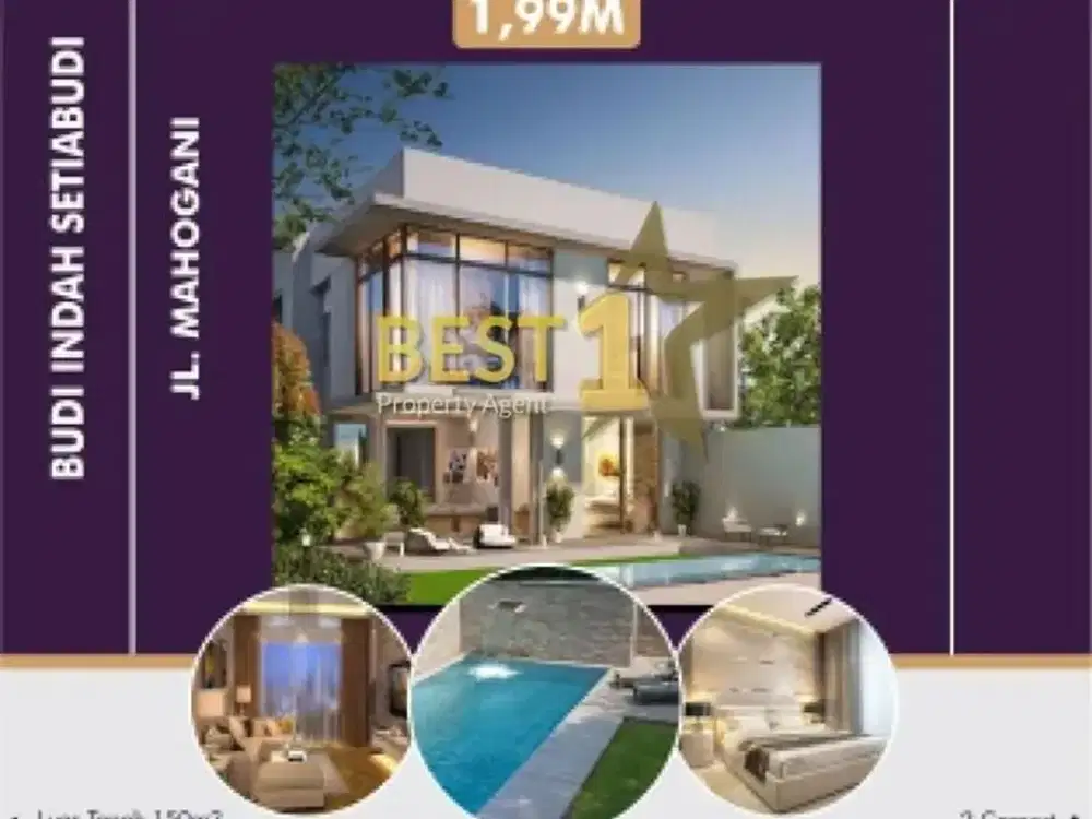 Rumah Hunian Baru Di Budi Indah Setiabudhi