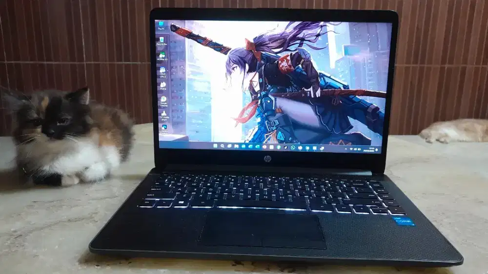 Laptop HP 240 G8 core i3 Ram 8GB DDR4 ssd nvme 256GB Backlight GEN 11