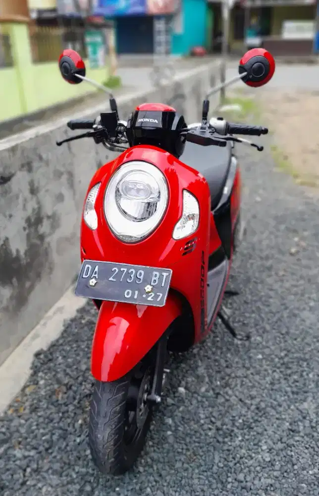 Scoopy sporty idling stop remote siap pakai