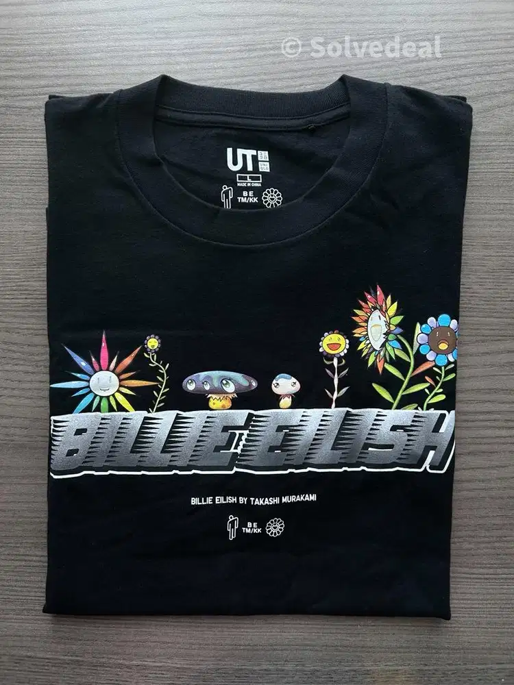 Uniqlo Billie Eilish T-Shirt Original — Special Collaboration Size L