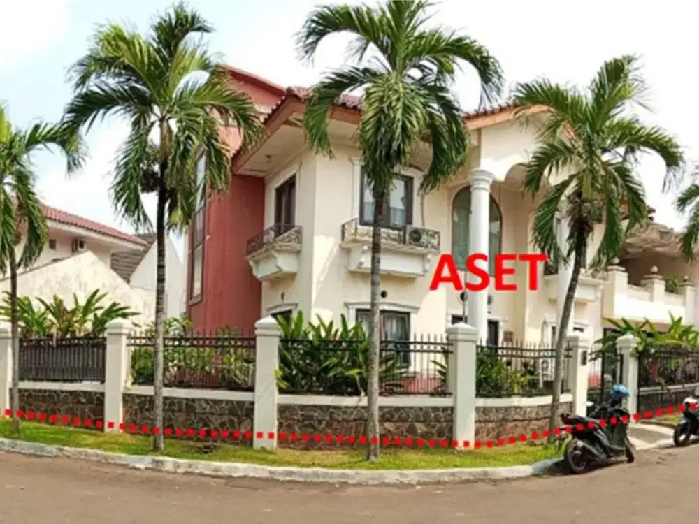 Rumah Mewah Hoek 2Lt Di Puri Bintaro, Dekat Tol JORR dan Stasiun KRL