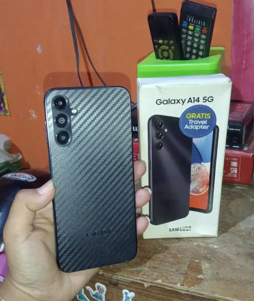 Samsung galaxy A14 5G NFC ram 6+6/128 Fullset ori.