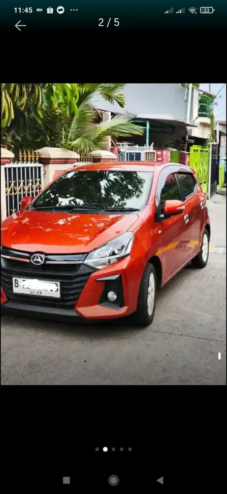 Jual Daihatsu Ayla 2021 Bensin, Low KM, Mesin terawat