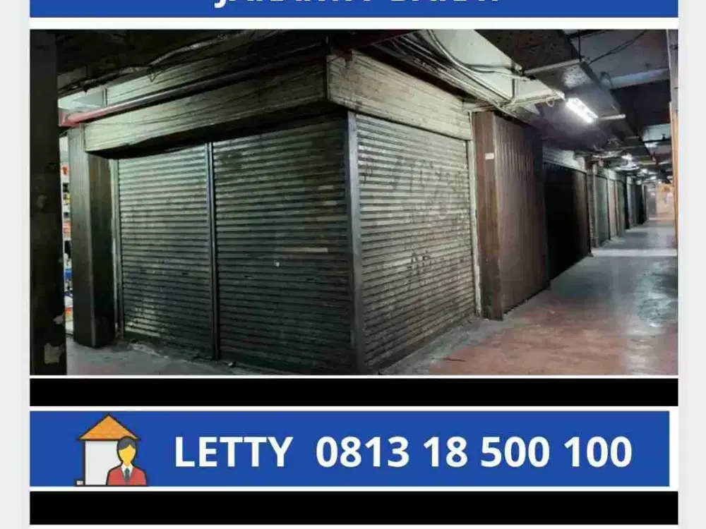 Kios Glodok Jaya Jakarta Barat investasi menarik strategis