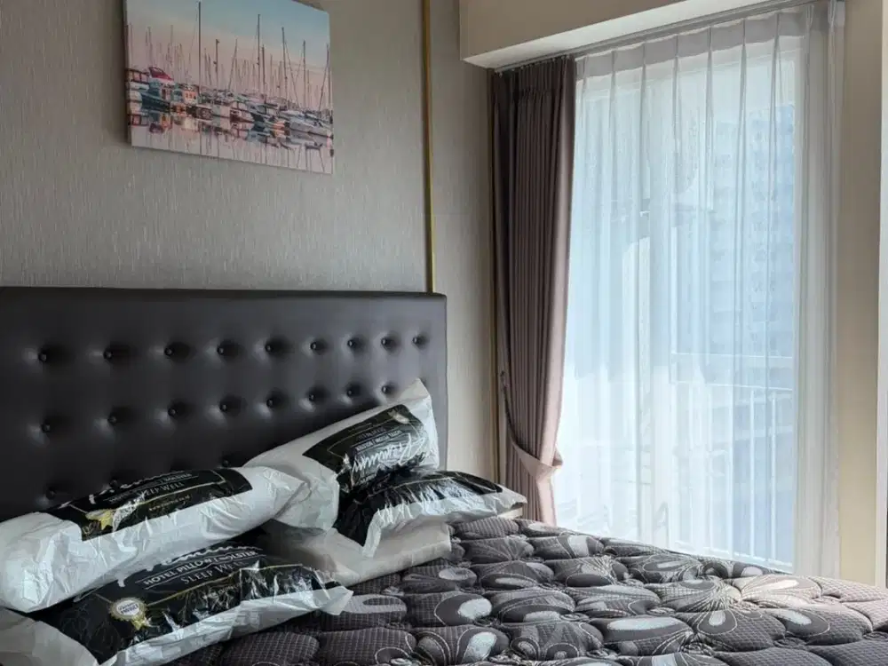 Apartemen Amor connect ke Pakuwon City Mall tipe studio Fully Furnished di lantai 16