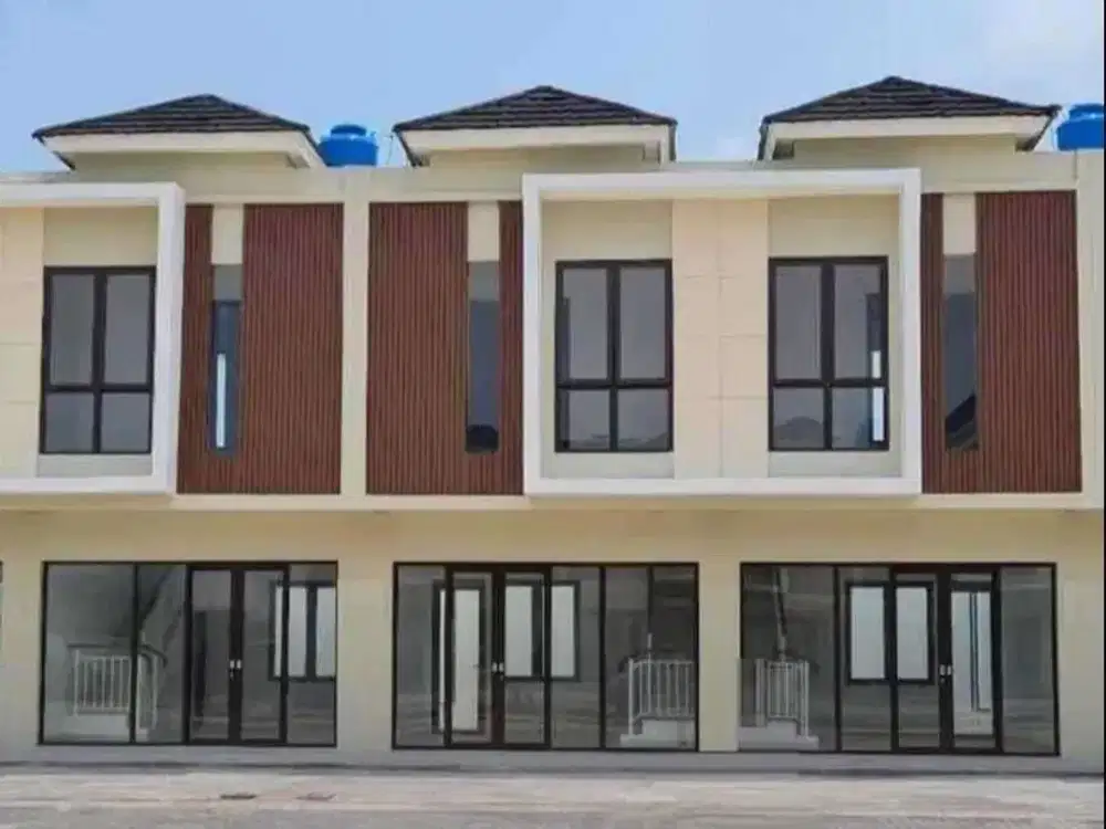 Disewakan ruko murah 2lantai di Savoy Jakarta Garden City Jakarta Timur siap pakai & siap usaha minimalis modern