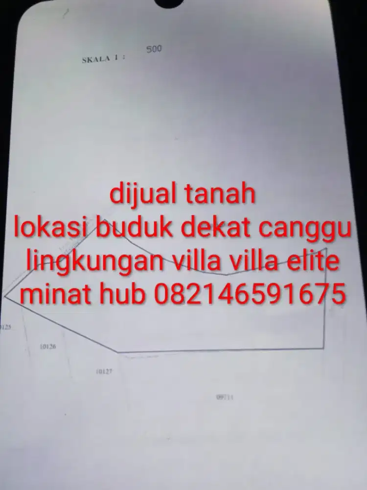 Jual tanah dekat canggu