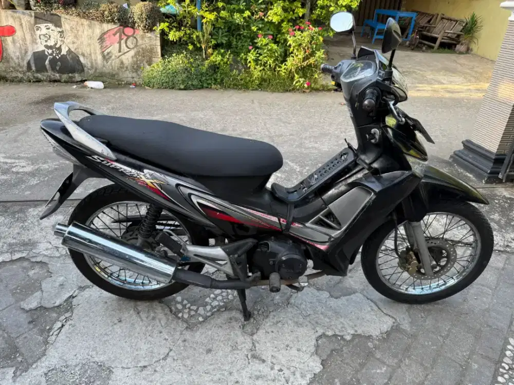 Supra 125 karburator THN 2010 plat AB Kota