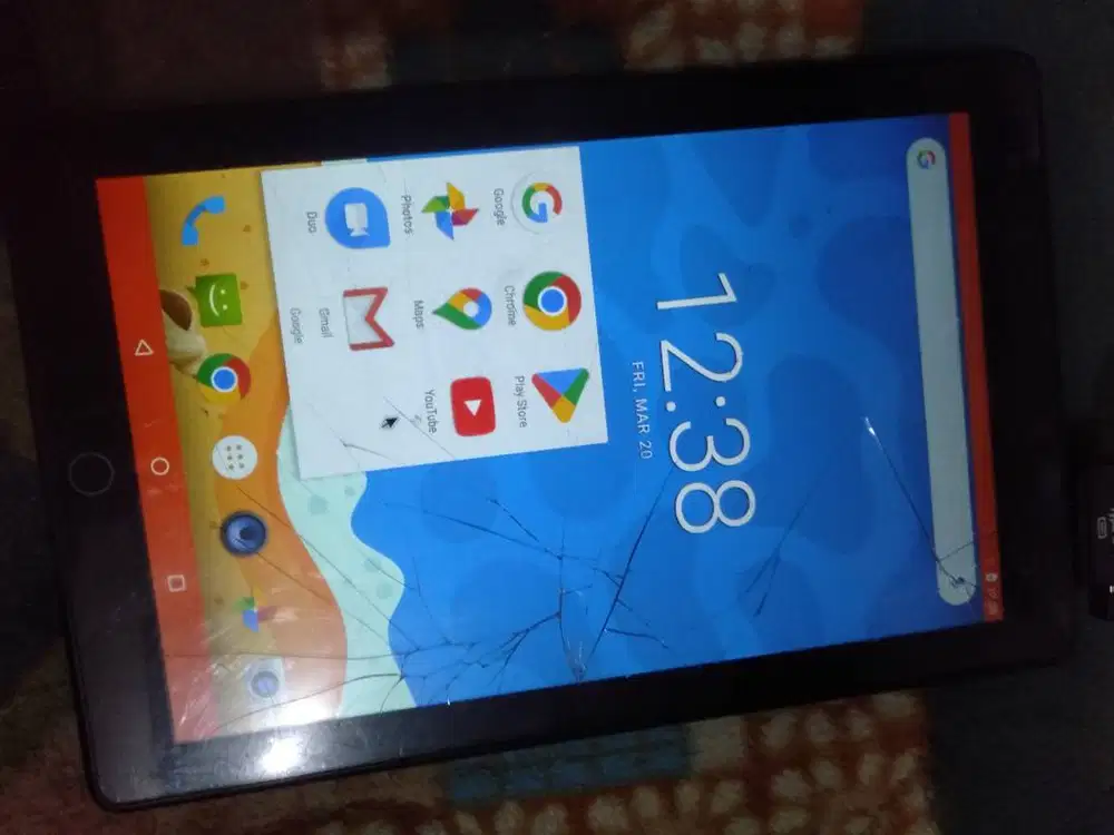 Tablet touchscreen rusak masih guna pakai otg mouse