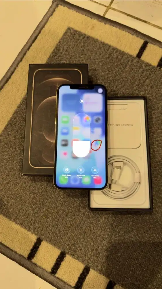 Iphone 12 Pro 256GB Gold Terdaftar Lengkap