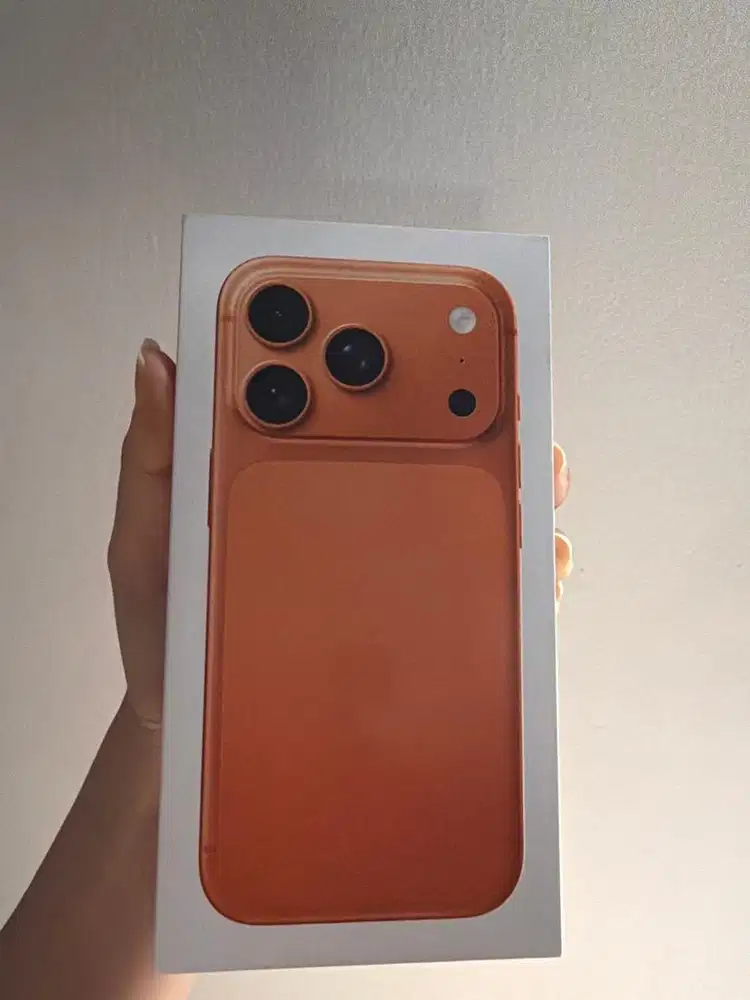 DIJUAL BARU! IPHONE 17 PRO 256 GB ORANGE